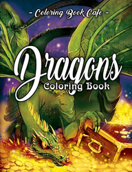 Dragons Coloring Book - Coloring Book Cafe
